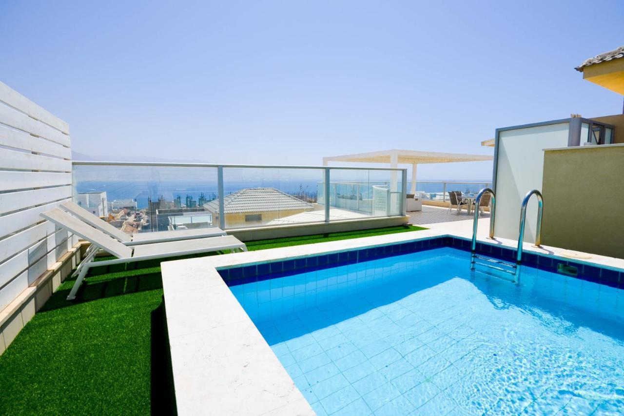 דירות אילת Yalarent Golden Sea Penthouse With Private Heated Pool מראה חיצוני תמונה